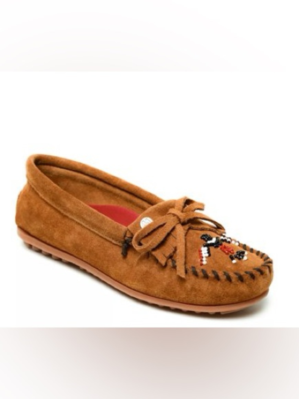 Minnetonka Thunderbird Animikii
Moccasin Loafer - Women's size 7 beaded